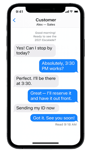 Engaged phone mockup