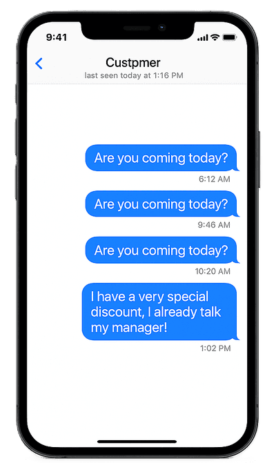 Phone mockup